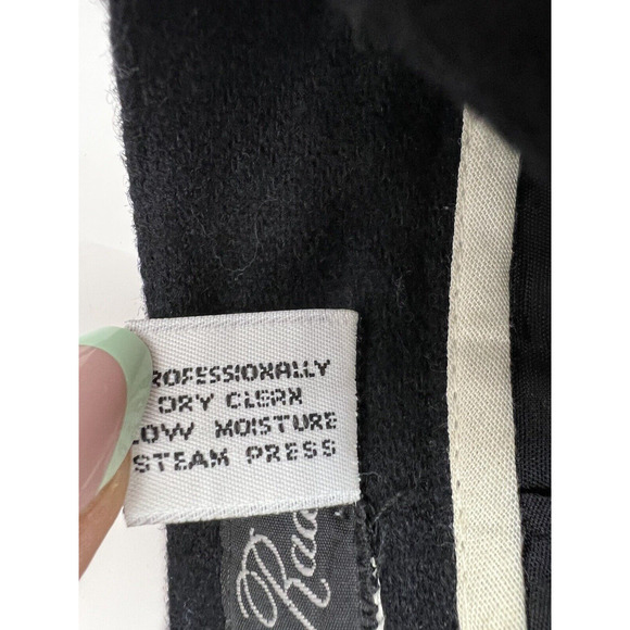 Womens Radcliffe Black Wool Skirt Size Unknown - Picture 6 of 12